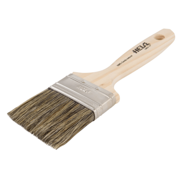 Brochas Hela Línea Cerda Natural / Fibra PBT FIBRA TOP MEZCLA Cerda Natural Gris y Fibra TECNOFILL esmerilada